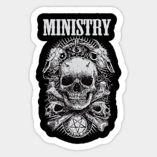 MINISTRY BAND Sticker